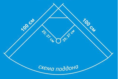 Душевая кабина Водный Мир ВМ-882, Задние стекла белая, передние стекла рефлёные, 100x100x215 см.