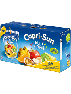 Фруктовый сок Капри-Сан  Мультивитамин 200мл (10)*4
