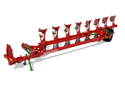 Плуг оборотный Giant VARIO полунавесной с болтовой защитой