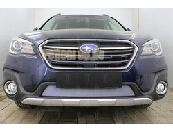 Защита радиатора Subaru Outback V рестайлинг 2017- chrome
