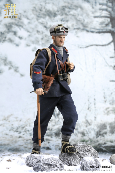 Советский горный стрелок  - Коллекционная ФИГУРКА 1/6 scale  WWII Soviet Mountain Infantry Officer (AL100042) - ALERT LINE