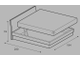 Кровать "Vela Teknik" 160x200 см
