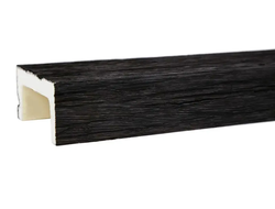 Декоративная балка из полиуретана. Полиуретановая фальшбалка Country Decor угловая венге