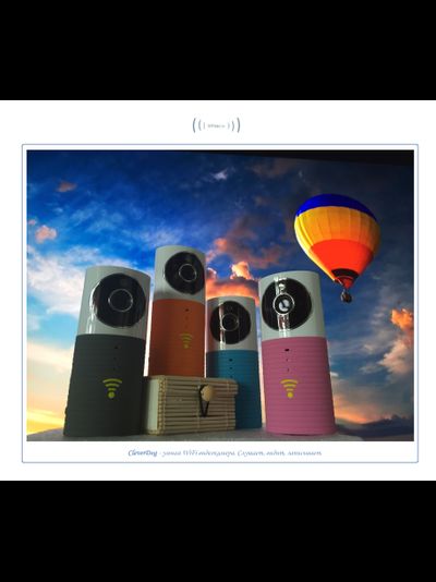 Видеоняня /WiFi видеокамера CleverDog с DVR