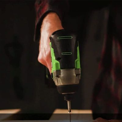 Винтоверт ударный аккумуляторный Greenworks GD24ID3, 24V, АКБ 2 Ач, ЗУ