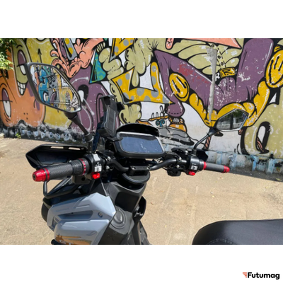 Электрический скутер Тур-Эндуро GT Tank  3000 серый