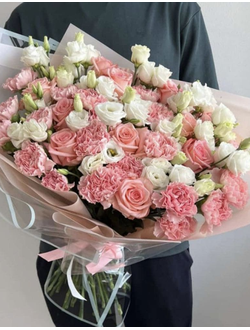 Сборный букет фламинго xxl