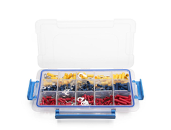 Набор изолированных наконечников и гильз П-290 в пластмассовом кейсе