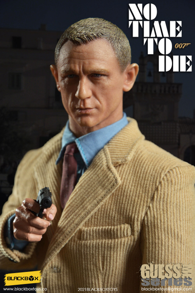 Джеймс Бонд (Дэниел Крейг, "Не время умирать") - КОЛЛЕКЦИОННАЯ ФИГУРКА 1/6 GUESS ME SERIES “ NO TIME TO DIE” (BBT9025) - BLACKBOXTOYS