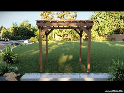 Пергола деревянная К-3