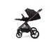 Коляска 3в1 Peppy Monaco Thermo 2026, Black / Черный рама Коричневая (Rise)
