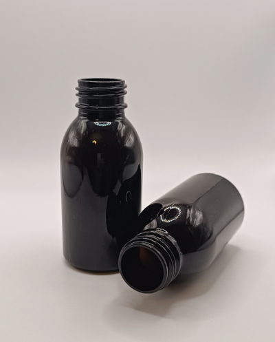 Флакон ПЭТ 100мл/28мм, коричневый, арт.1169