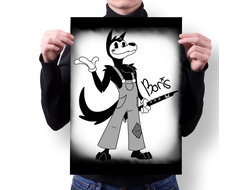 Плакат Бенди и чернильная машина №44