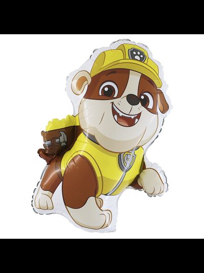 Фольгированный шар с гелием "Крепыш Щенячий патруль" 80 см