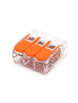 P-MINI 3/соединитель клеммный быстрозажимной 250V / 24A