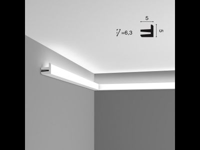 Карниз C380 L3 - 5*5*200см