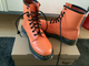Ботинки Dr. Martens 1460 Smooth оранжевые