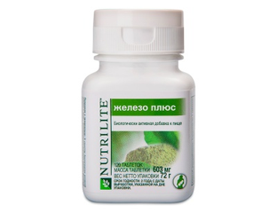 (100295) NUTRILITE™ Железо плюс (120 таб), Поддержка здоровья каждый ...