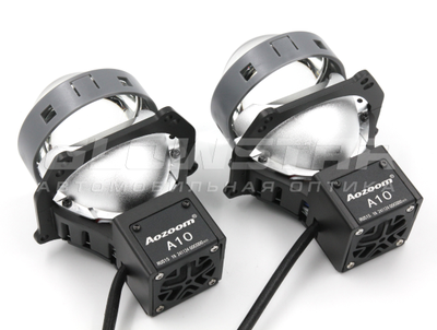 Билед модули Aozoom A10 Unicorn 3.0 дюйма, 2 чипа, 5500К, 12V, 58W/66W, крепление 3R (комплект, 2шт)