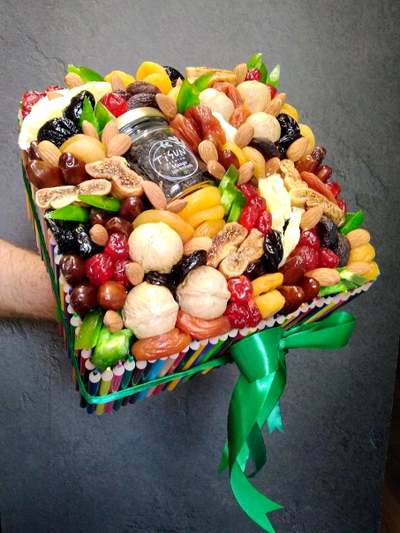 Букет "Коробка с карандашами"