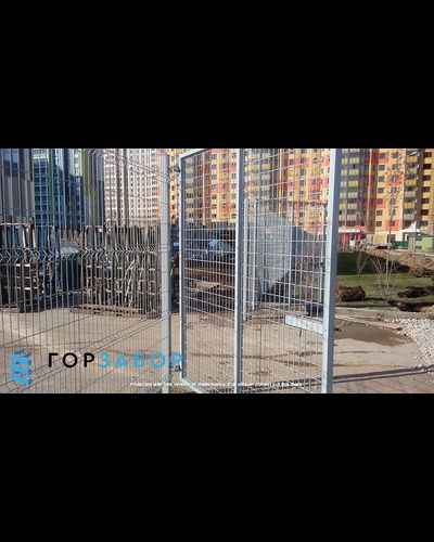 Монтаж 3D забора под ключ с бетонированием столбов