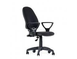 Кресло Prestige Polo (Престиж) черный пластик, черная ткань купить в Симферополе