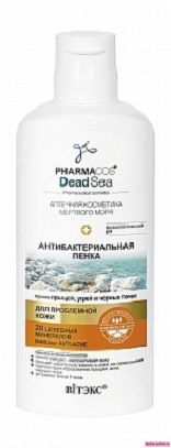 Витекс Pharmacos Dead Sea Пенка против прыщей Антибактериальная для проблемной кожи 150мл