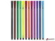Фломастеры BRAUBERG, 12 цветов, шестигранные в полоску, вентилируемый колпачок, пластиковая упаковка. 150681