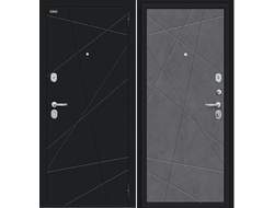 R-2 Граффити-5 Букле черное/Slate Art