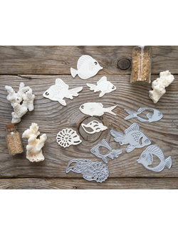 Ножи для вырубки "Рыбы не-мы"