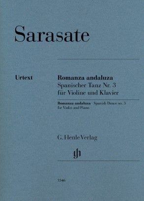 Sarasate, Pablo de Romanza andaluza op.22,1 für Violine und Klavier