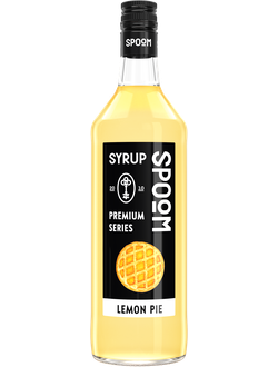 Сироп Spoom Лимонный пирог, 1 л (для кофе, коктейлей и десертов)