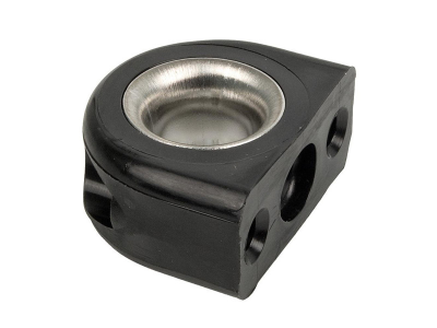 Обушок Ronstan PNP122 для троса до Ø11,5мм из черного нейлона с нержавеющей втулкой