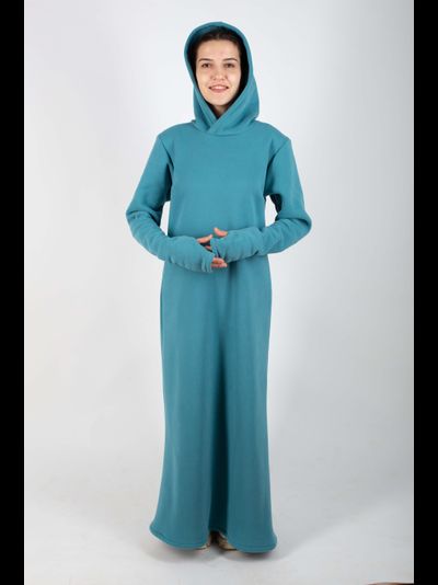 Платье спортивное с капюшоном "Прялка Времени"