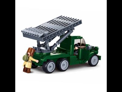 Слубан военный конструктор автомобиль Катюша