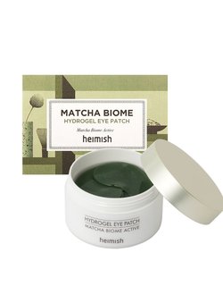 Восстанавливающие гидрогелевые патчи с пробиотиками Heimish Matcha Biome Active Hydrogel Eye Patch (60 шт)