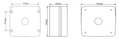 Коробка монтажная TSi-JB03