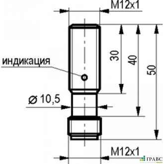 Индуктивный датчик ISB BC2A-31P-4-LS4