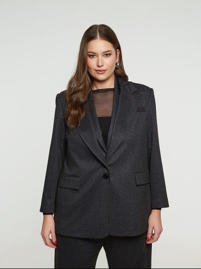 Женский пиджак для полных женщин в интернет-магазине XLady