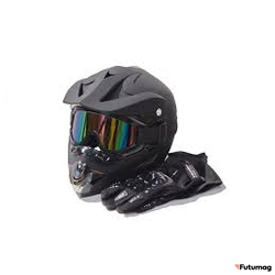 Шлем защитный (набор) + перчатки