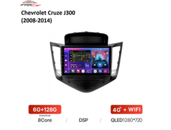 Штатная магнитола FarCar XL045M для Chevrolet Cruze J300 (2008-2014) на Android (6gb/128gb/DSP/WiFi/4G/GPS/BT)