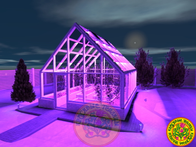 Зимняя Теплица Генрих в английском стиле для круглогодичного использования