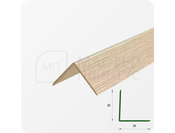 УГОЛ ДЕКОРАТИВНЫЙ 10Х10 УП 01-27.2700.501Л СЕРЕБРО (матовый)