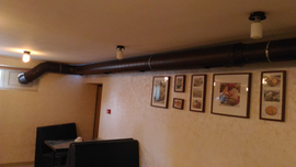 Вентиляция в кальянной &quot;Сели-Поели&quot;