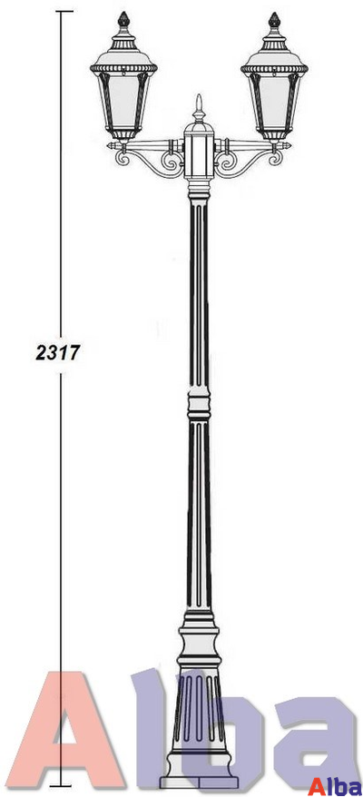 Munich 79759A Парковый светильник