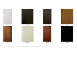 раскладка цвета МДФ камина