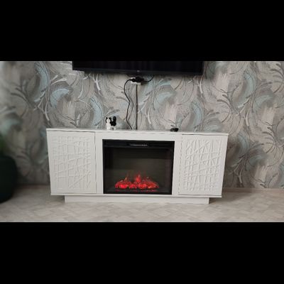 Электрокамин Майами WT с очагом Sparta 25.5 LED