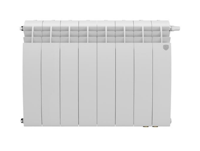 Радиатор биметаллический Royal Thermo Billiner VR80 500/8 Bianco Traffico (1360 Вт., белый, нижнее подключение)