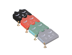 Кошелек женский, ПВХ, 10,5х8см, 4 цвета, КЖ20-05