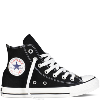 Кеды Converse All Star чернo-белые высокие M9160 купить